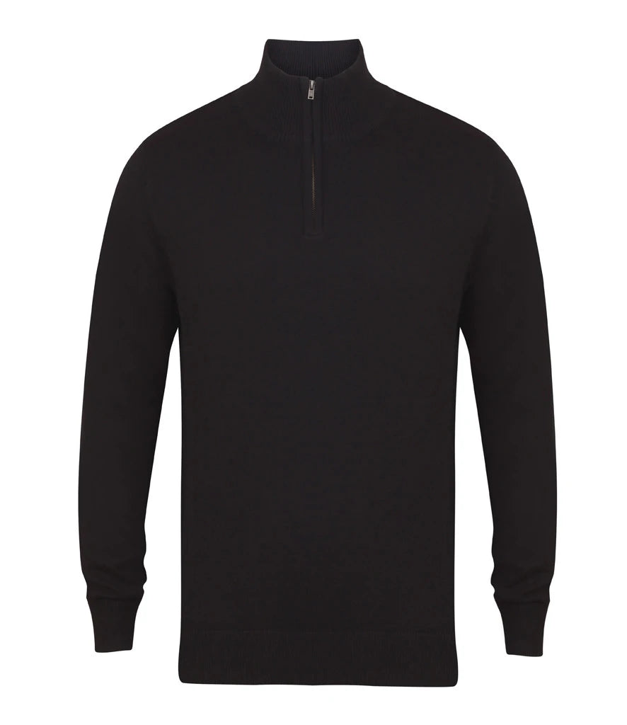 Salcombe Golf - Premium 1/4 Zip Neck Sweater